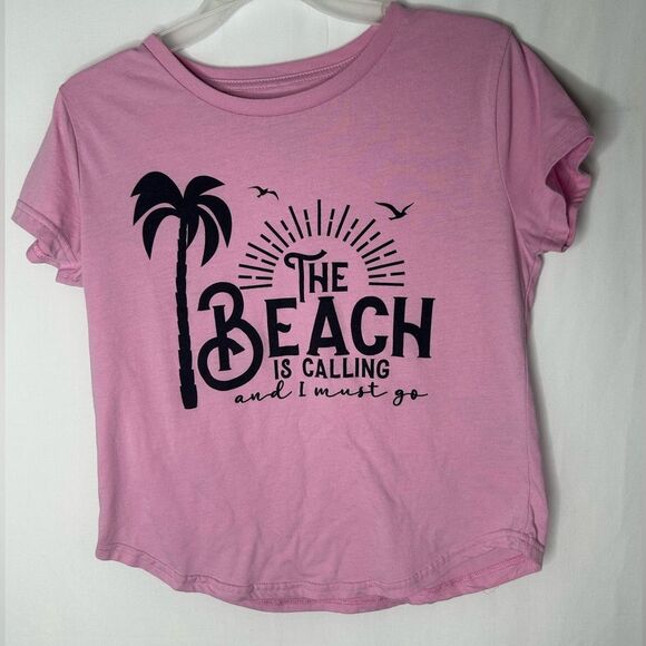 Ana Cabana California Women’s Graphic T-Shirt.The Beach is Calling I Must Go. M - Picture 8 of 8